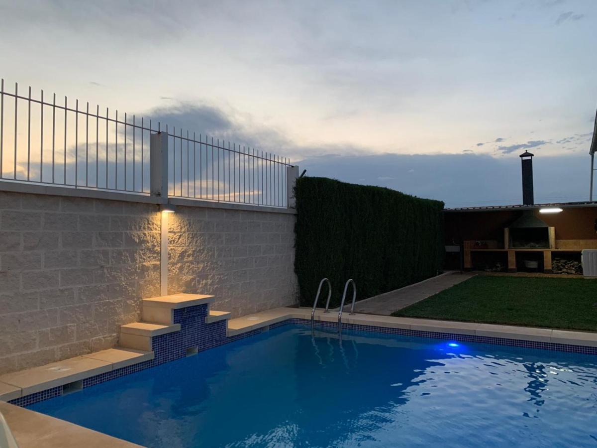 Casa Rural Alcala Cabana Del Herrero อัลกาลา เดล ฆูการ์ ภายนอก รูปภาพ