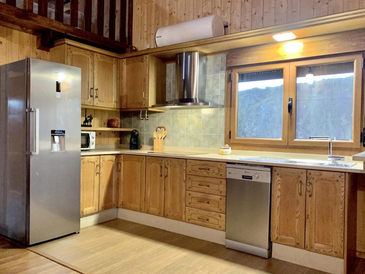Casa Rural Alcala Cabana Del Herrero อัลกาลา เดล ฆูการ์ ภายนอก รูปภาพ