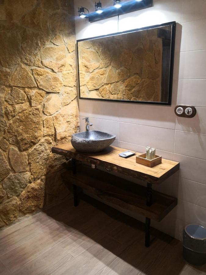 Casa Rural Alcala Cabana Del Herrero อัลกาลา เดล ฆูการ์ ภายนอก รูปภาพ