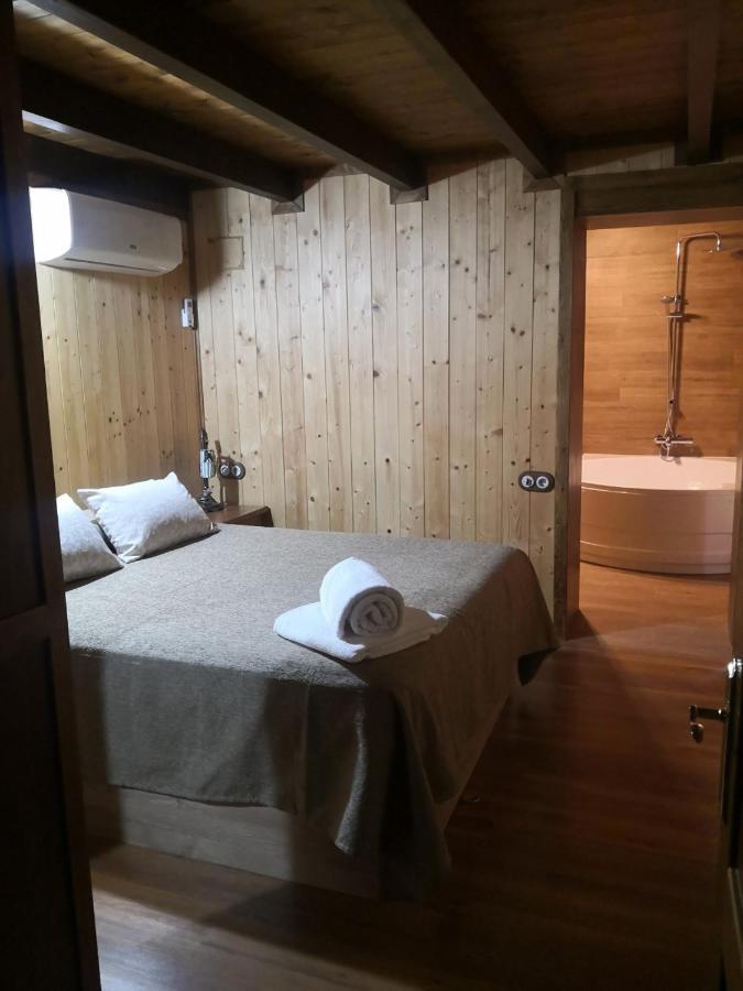 Casa Rural Alcala Cabana Del Herrero อัลกาลา เดล ฆูการ์ ภายนอก รูปภาพ