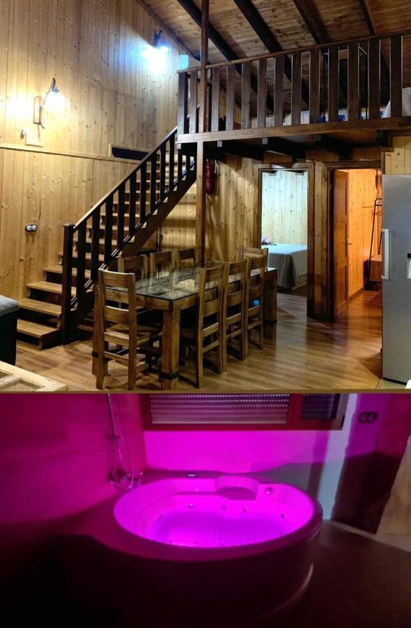 Casa Rural Alcala Cabana Del Herrero อัลกาลา เดล ฆูการ์ ภายนอก รูปภาพ