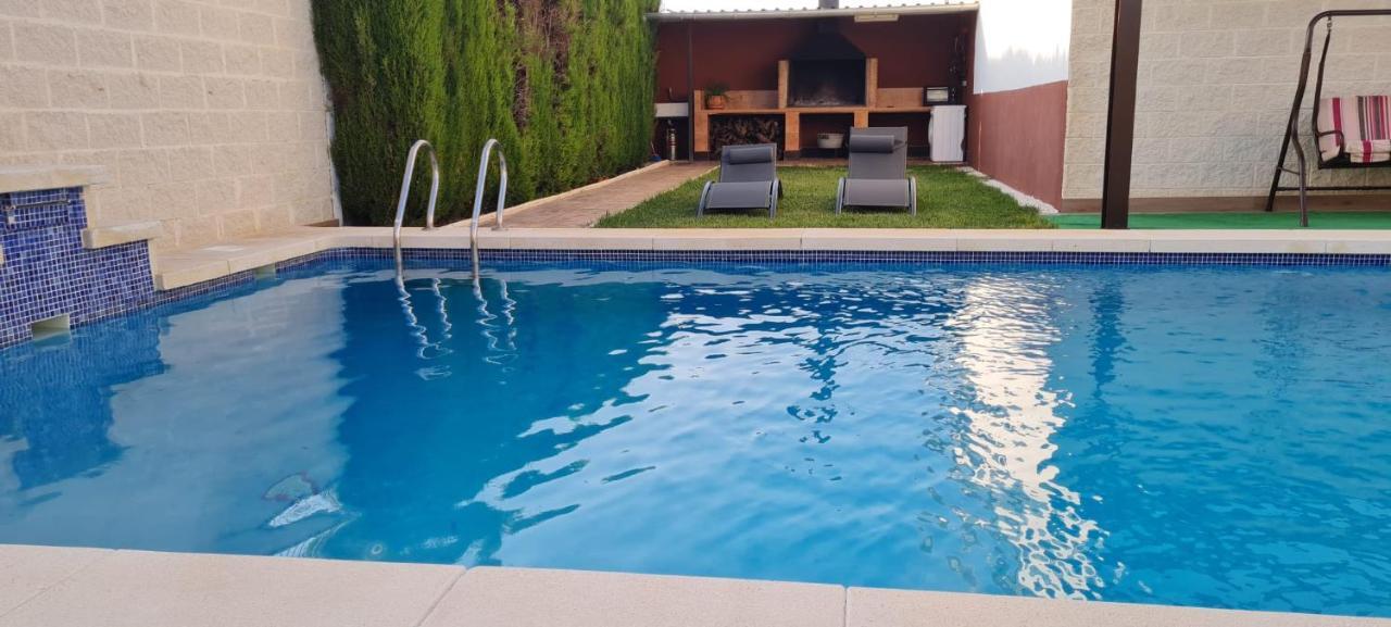 Casa Rural Alcala Cabana Del Herrero อัลกาลา เดล ฆูการ์ ภายนอก รูปภาพ
